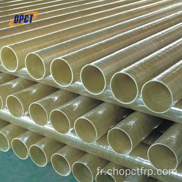 Pipes en fibre de verre renforcée GRP FRP